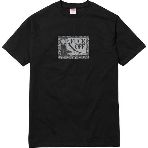 Supreme Fuck Off Tee for spring summer 16 season