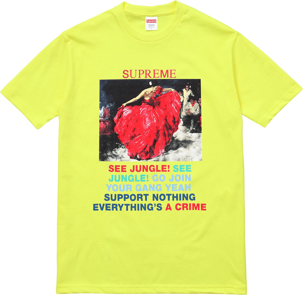 Dancer Tee - summer 2016 - Supreme