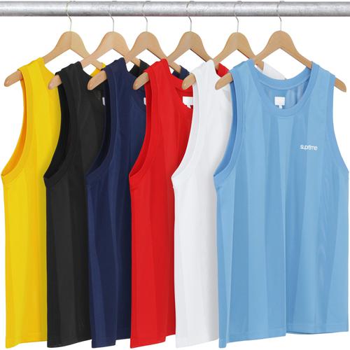 Supreme Mesh Stripe Tank Top for spring summer 16 season