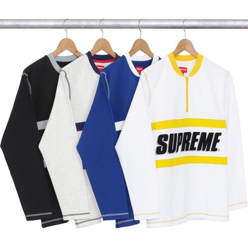 Supreme Bar Logo Half Zip Top for spring summer 16 season