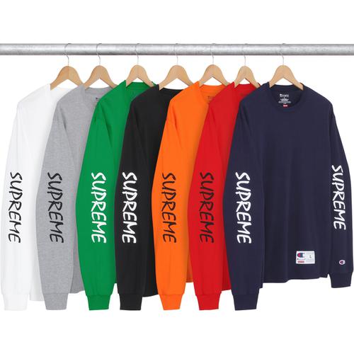 Supreme Supreme Champion L S Tee for spring summer 16 season