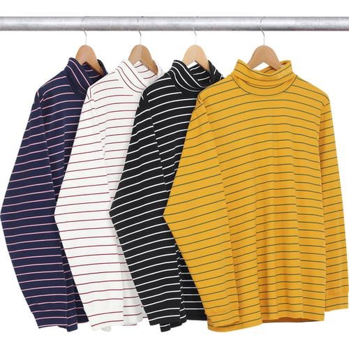 Supreme Striped L S Turtleneck for spring summer 16 season