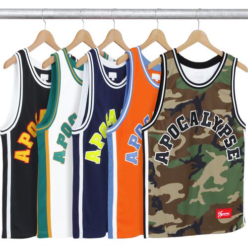 Supreme Apocalypse Basketball Jersey for spring summer 16 season