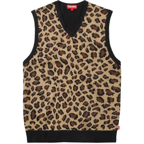 Supreme Leopard Vest for spring summer 16 season