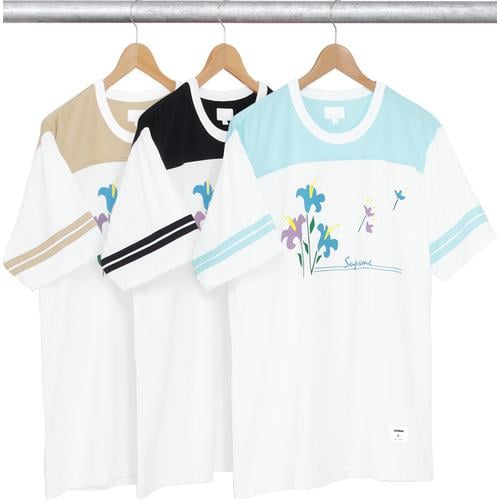 Supreme Flower Football Top for spring summer 16 season