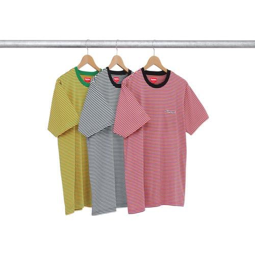 Supreme Multi Stripe Tee for spring summer 16 season