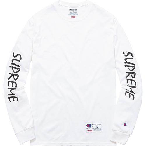 Details on Supreme Champion L S Tee None from spring summer
                                                    2016
