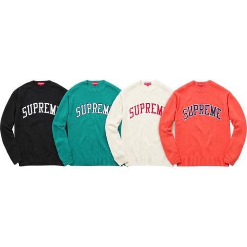 Supreme Tackle Twill Sweater for spring summer 16 season