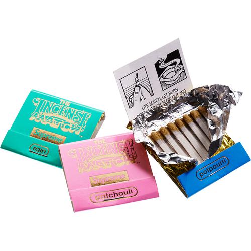 Supreme The Incense Match™ Incense Matches releasing on Week 1 for spring summer 17