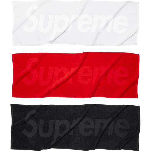 Supreme Terry Logo Hand Towel for spring summer 17 season