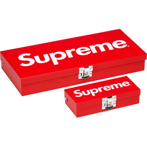 Supreme Small Metal Storage Box releasing on Week 1 for spring summer 17