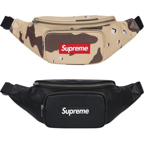 Supreme Leather Waist Bag releasing on Week 5 for spring summer 2017