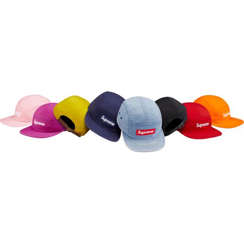 Supreme Washed Chino Twill Camp Cap for spring summer 17 season