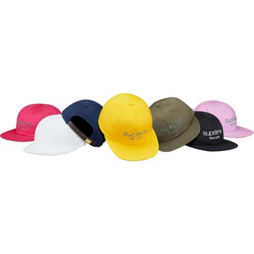 Supreme Multi Color Classic Logo 6-Panel released during spring summer 17 season