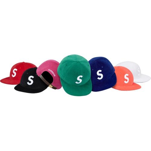 Supreme Corduroy S Logo 6-Panel released during spring summer 17 season