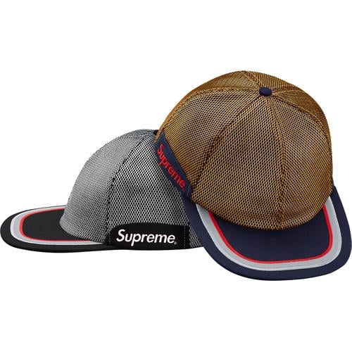 Supreme Metallic Mesh 6-Panel Hat released during spring summer 17 season