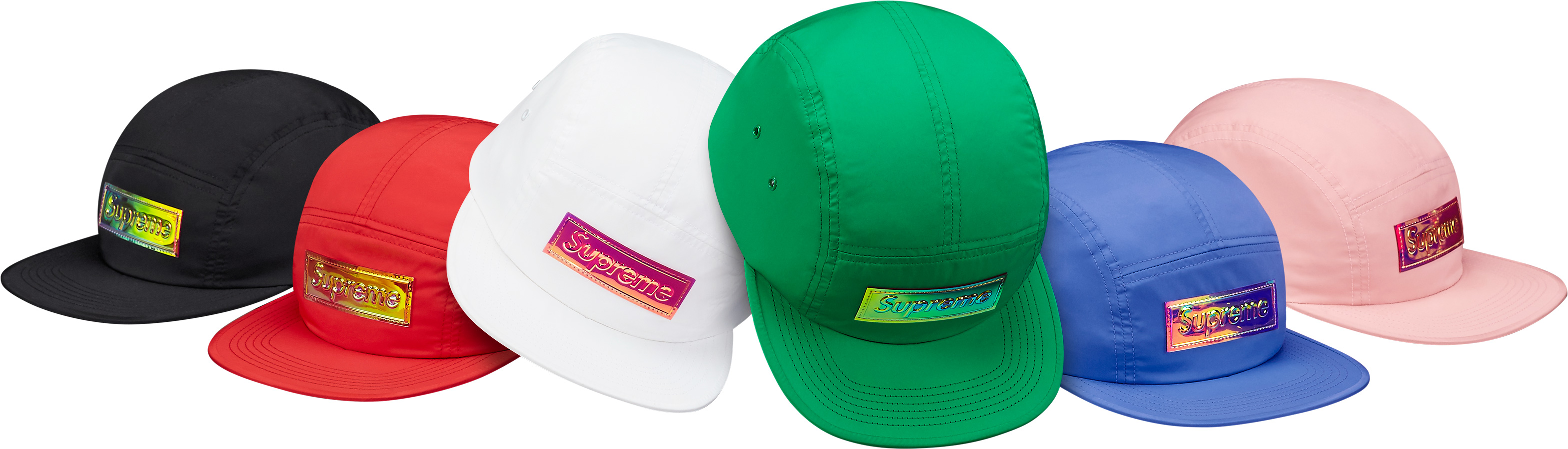 Iridescent Logo Camp Cap - spring summer 2017 - Supreme