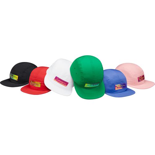 Details on Iridescent Logo Camp Cap from spring summer 2017 (Price is $46)