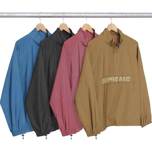 Supreme Reflective Half Zip Pullover releasing on Week 11 for spring summer 2017