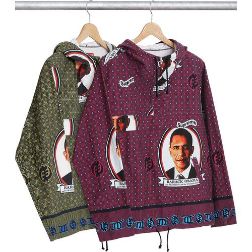 Supreme Obama Anorak releasing on Week 12 for spring summer 2017