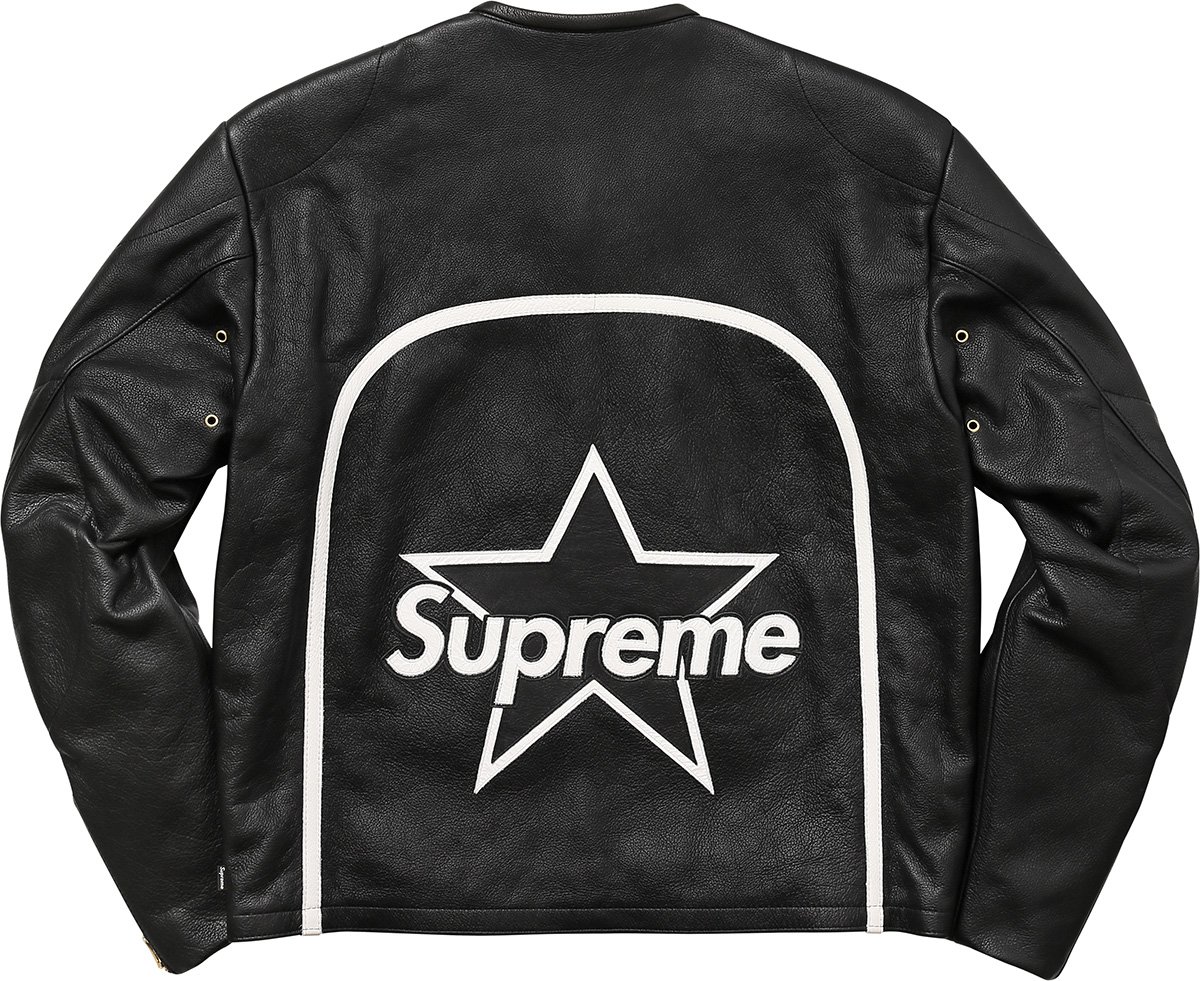 MRBLD on X: Supreme/Vanson Leather Star Jacket Fitpics