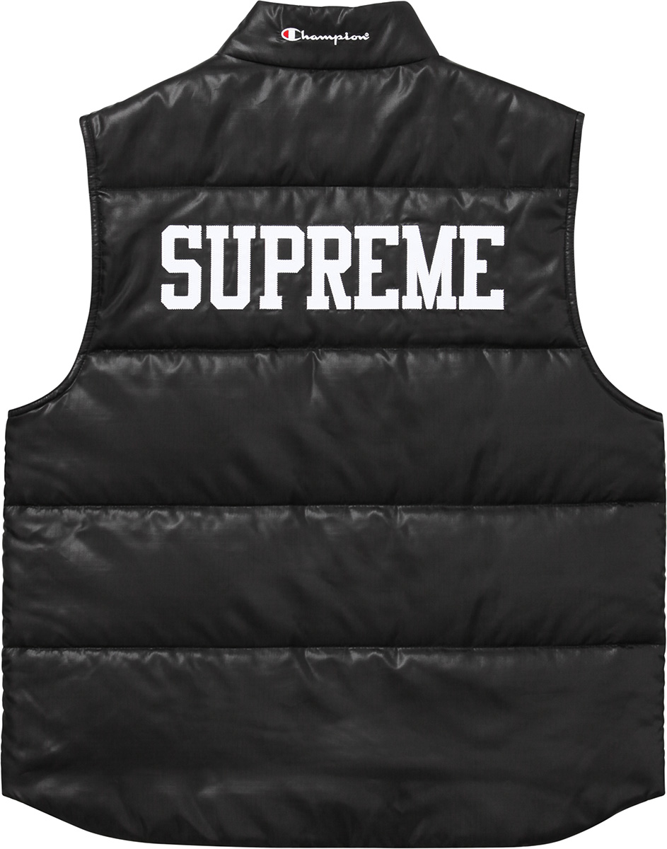 Supreme®/Champion® Puffy Vest - Supreme Community