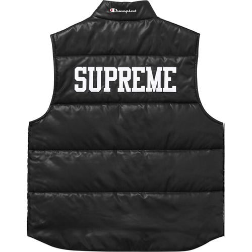 Details on Supreme Champion Puffy Vest None from spring summer
                                                    2017 (Price is $158)