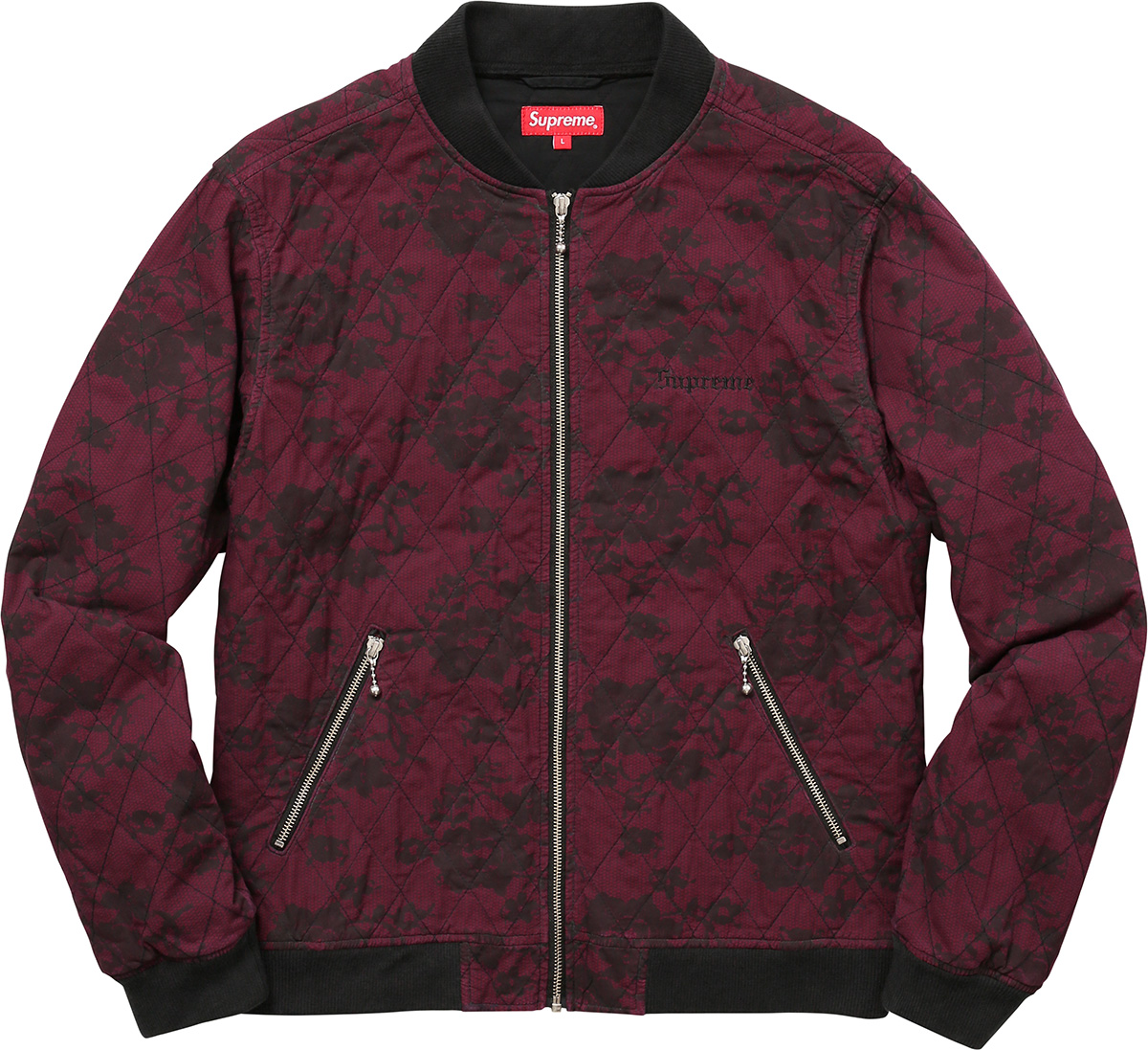 SupremeQuilted Lace BomberJacket