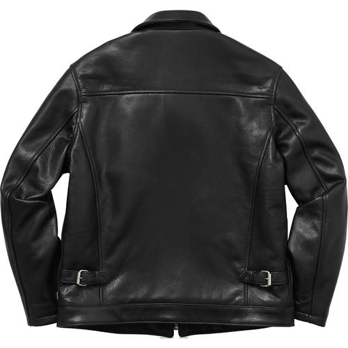 Details on Supreme Schott Leather Work Jacket None from spring summer
                                                    2017 (Price is $698)