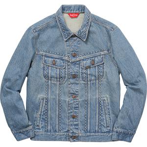 Studded Denim Trucker Jacket - spring summer 2017 - Supreme
