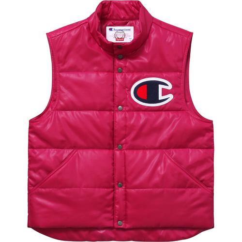 Details on Supreme Champion Puffy Vest None from spring summer
                                                    2017 (Price is $158)