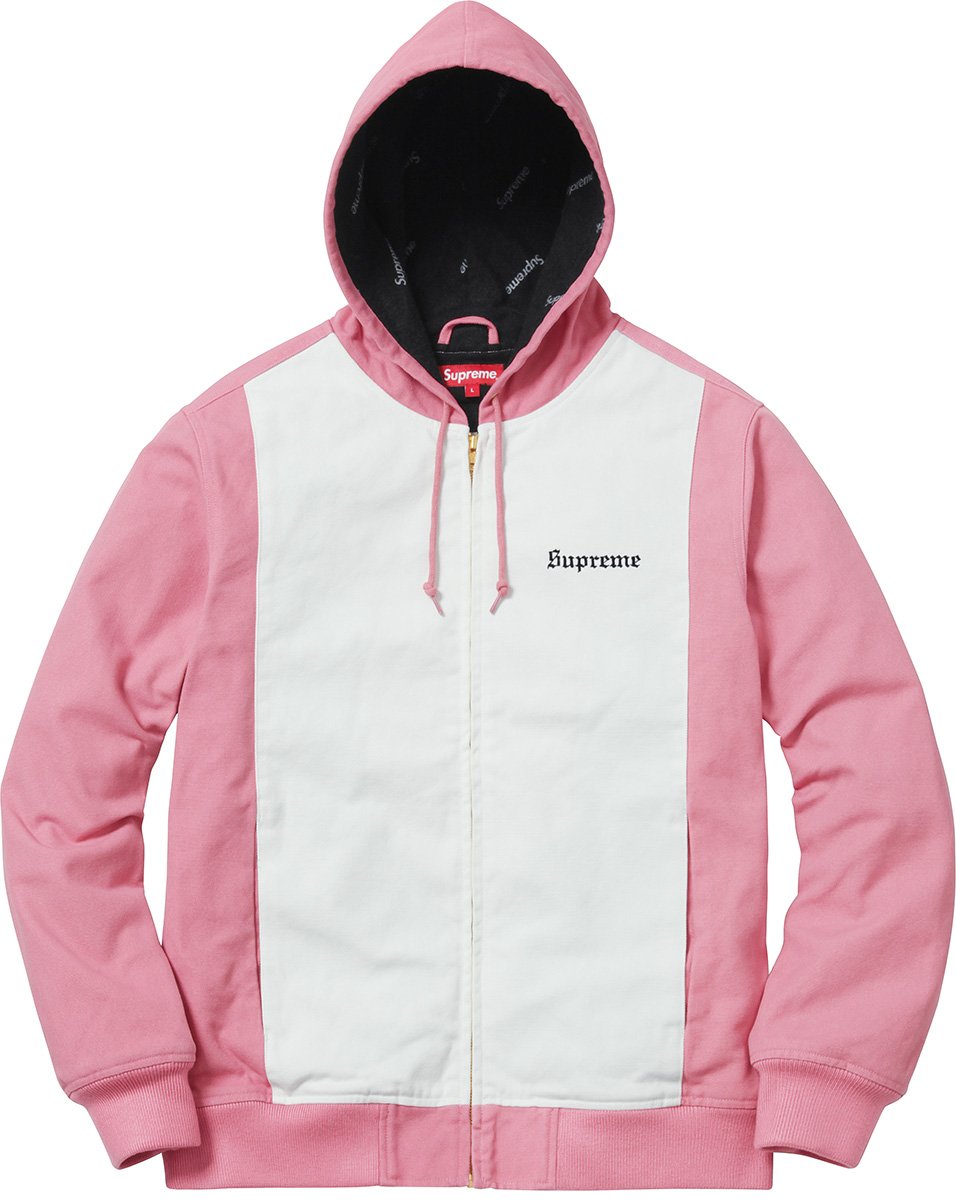 2-Tone Hooded Work Jacket - spring summer 2017 - Supreme