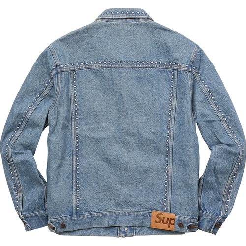 Details on Studded Denim Trucker Jacket None from spring summer
                                                    2017 (Price is $228)