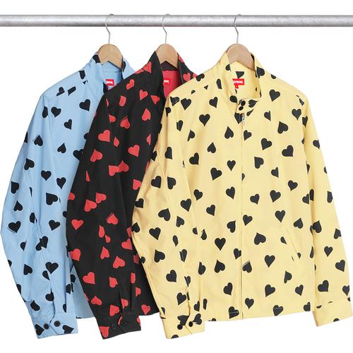 Supreme Hearts Harrington Jacket released during spring summer 17 season