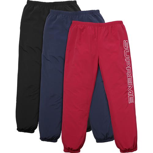 Supreme Split Track Pant for spring summer 17 season