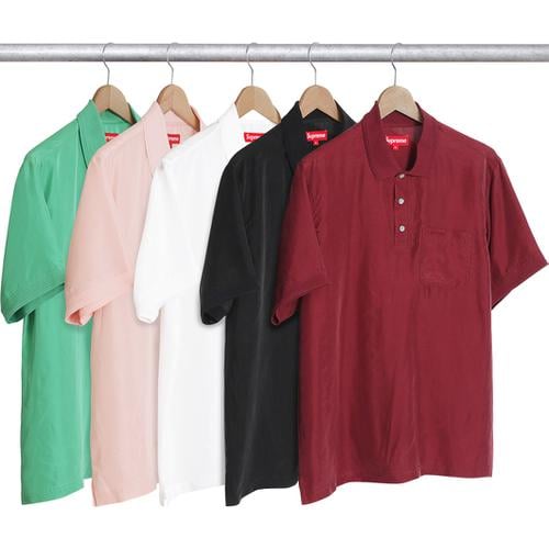 Supreme Silk Polo releasing on Week 14 for spring summer 17