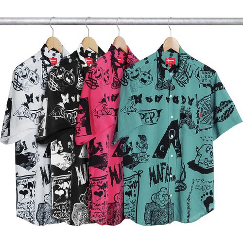 Supreme Dream Rayon Shirt released during spring summer 17 season