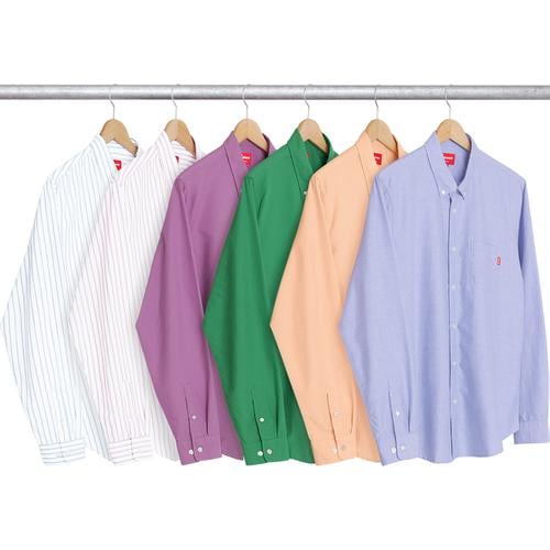 Supreme Oxford Shirt for spring summer 17 season