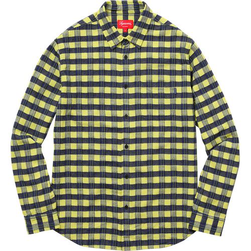 Details on Checker Plaid Flannel Shirt None from spring summer 2017 (Price is $118)