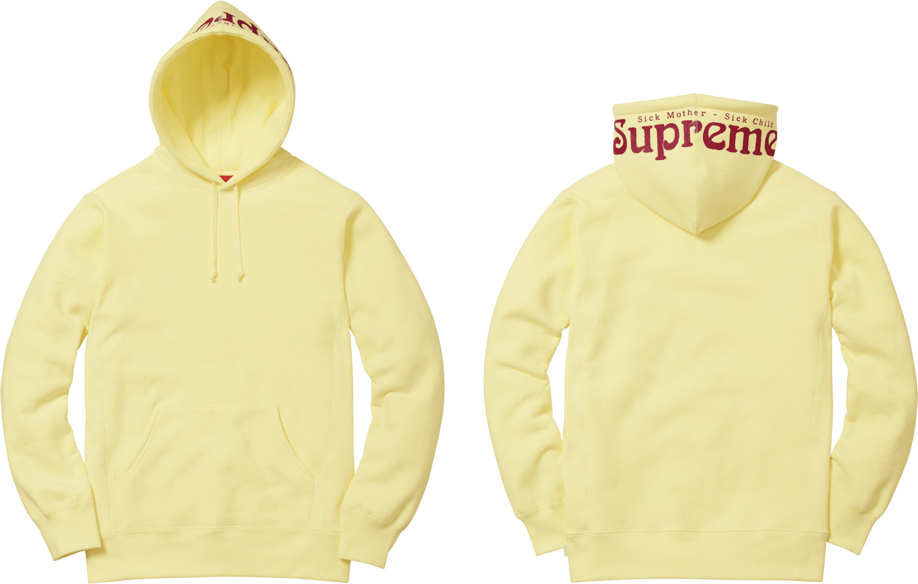 Supreme Sick Mother Hooded Sweatshirt