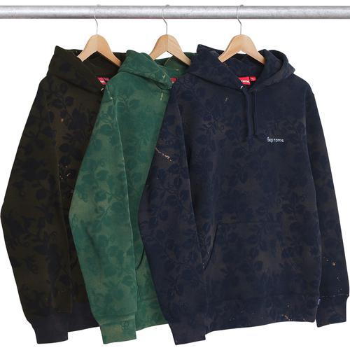 Supreme Bleached Lace Hooded Sweatshirt