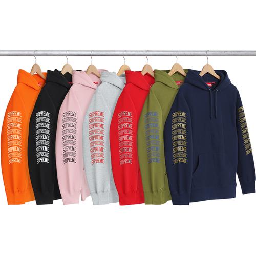 Sleeve Arc Hooded Sweatshirt - spring summer 2017 - Supreme