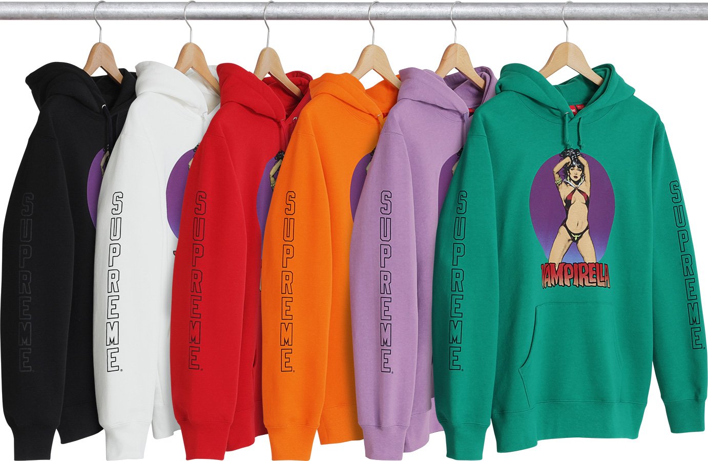 Vampirella Hooded Sweatshirt - spring summer 2017 - Supreme