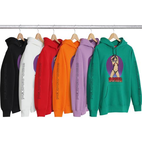 Supreme Vampirella Hooded Sweatshirt releasing on Week 13 for spring summer 2017