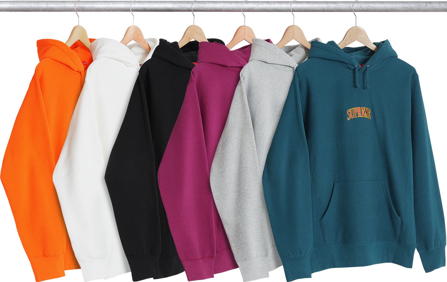 Glitter Arc Hooded Sweatshirt - spring summer 2017 - Supreme