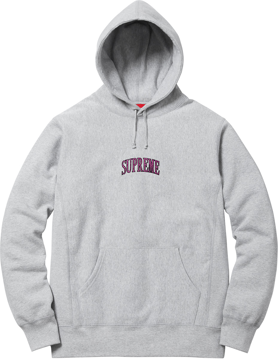 Glitter Arc Hooded Sweatshirt - Supreme Community