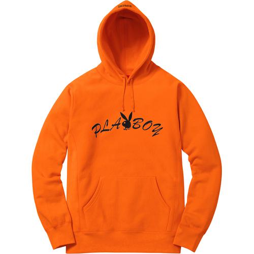 Details on Supreme Playboy© Hooded Sweatshirt None from spring summer
                                                    2017 (Price is $168)