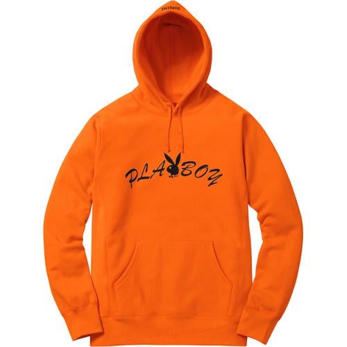 Details on Supreme Playboy© Hooded Sweatshirt None from spring summer
                                                    2017 (Price is $168)