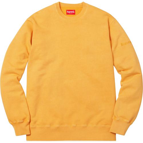 Details on Overdyed Crewneck None from spring summer 2017 (Price is $128)