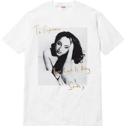 Supreme Sade Tee for spring summer 17 season